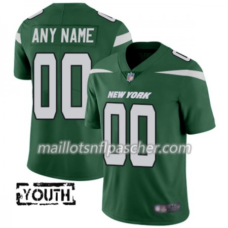 Maillot New York Jets Custom Vert - Enfant